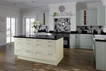 Oyster Chamfered Kitchen Doors Oyster Chamfered Kitchen Doors