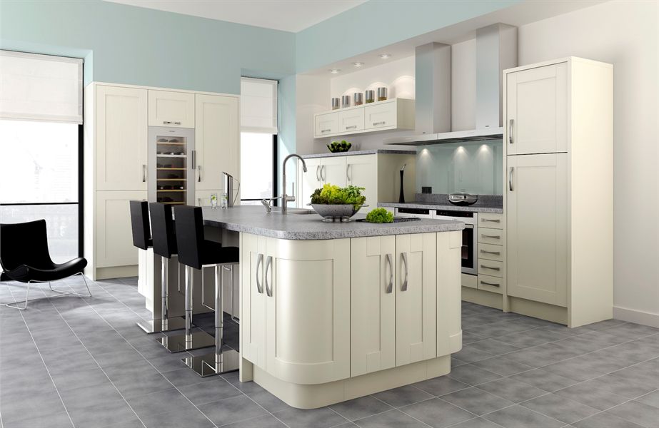 Ivory Shaker Kitchen