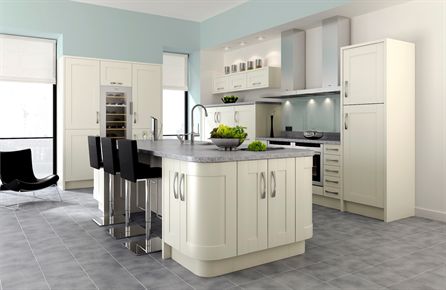 Ivory Shaker Kitchen